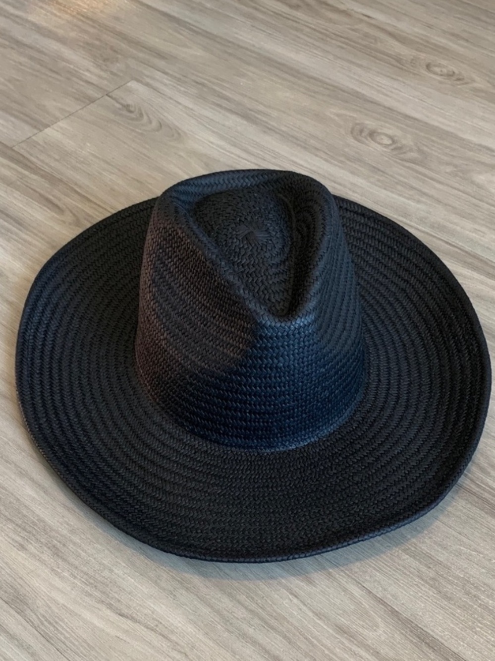 Aritzia Classic Black Fedora Hat
